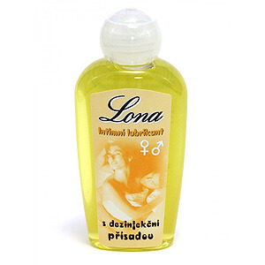 Lona Dezinfekční 130ml, lubrikační gel na vodní bázi