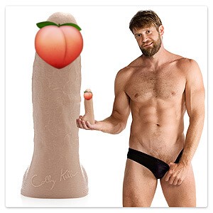 Fleshjack Boys Colby Keller Dildo, originální ultra realistické dildo 19 cm