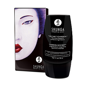 Shunga "Secret Garden" Female Orgasm Cream 30 ml - stimulační gel klitorisu