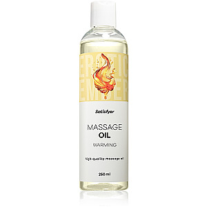 Satisfyer Massage Oil 250 ml (Warming), hřejivý masážní olej