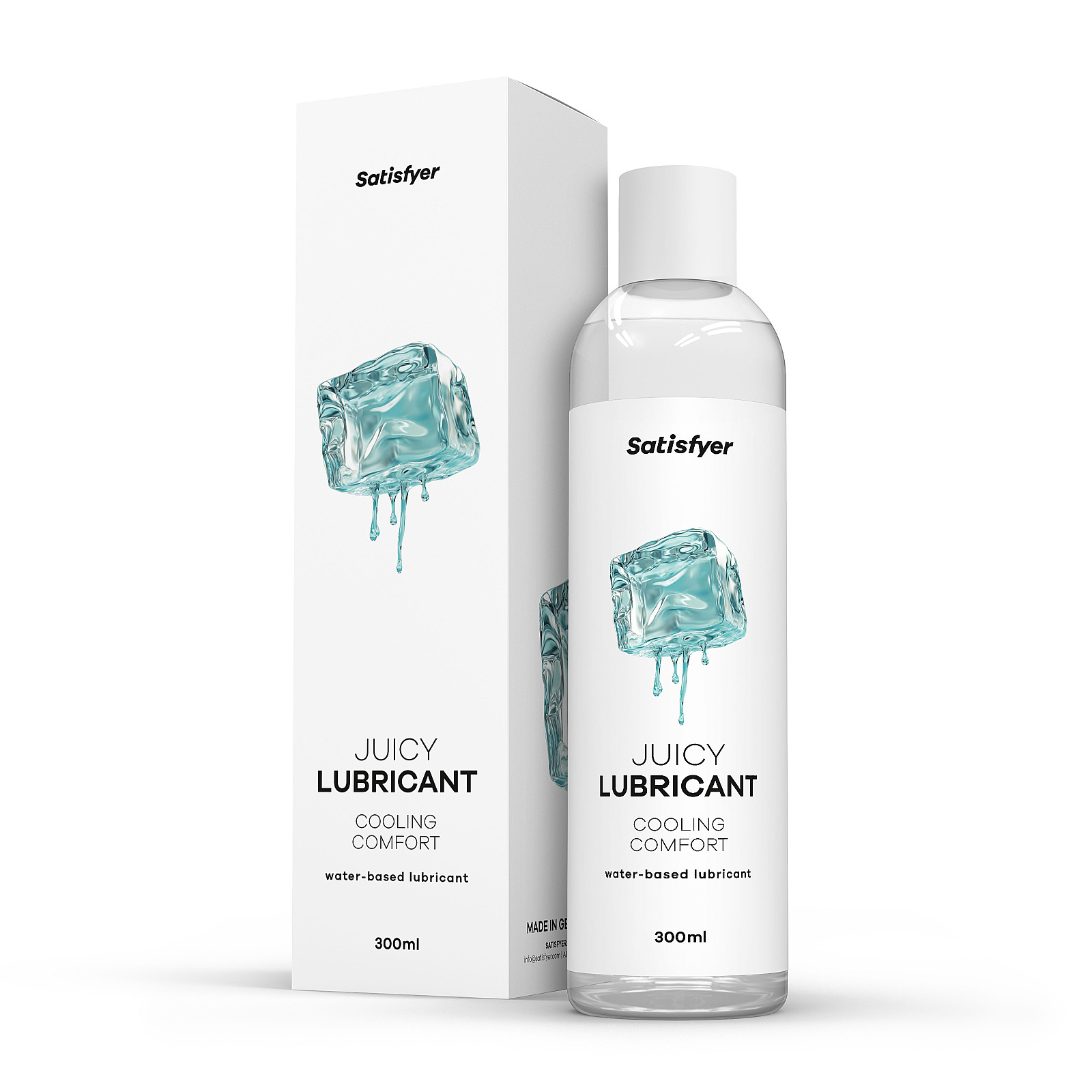 Satisfyer Juicy Lubricant 300 ml (Cooling Comfort), chladivý lubrikační gel