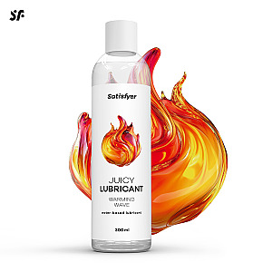 Satisfyer Juicy Lubricant 300 ml (Warm Wave), hřejivý lubrikační gel