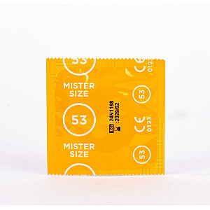 Mister Size Condom M 53mm (1 ks), ultratenké kondomy
