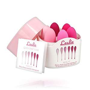 Sada 6 zátěžových kuliček Leslie Kegel Fit Pelvic Floor Muscle Training Set