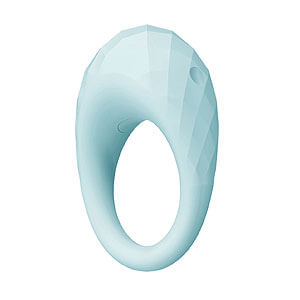Kroužek na penis AQUATIC Zelie silikonový modrý 3 cm