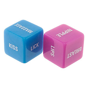 ToyJoy Lovers Dice, lechtivé hrací kostky