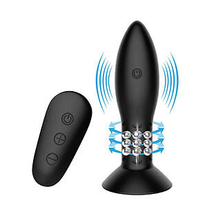 Mr Play Rotation Beads Anal Plug