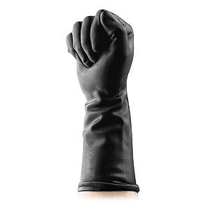 BUTTR Gauntlets Fisting Gloves, latexové fisting rukavice