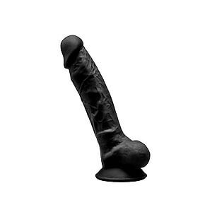 SilexD Dual Density Dildo 7" (17,7 cm) Black