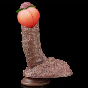 Lovetoy 7.5″ (19.5 cm) Dual Layered Nature Cock (Brown), replika BBC dildo