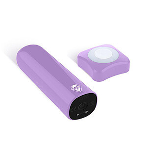 Dhalia Bullet Vibrator (Purple), silný vibrátor s dálkovým ovladačem