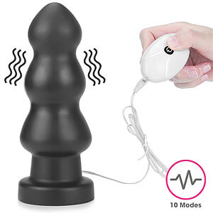 LoveToy King Sized Vibrating Anal Rigger 7.8″ (20 cm), anální kolík s vibrací