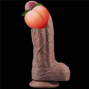 Lovetoy 11″ (28 cm) Dual Layered Cock (Brown), replika BBC dildo