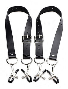 Master Series Labia Spreader Clamps, otevírací pásky stydkých pysků