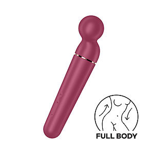 Satisfyer Planet Wand-er (Berry), luxusní masážní hlavice