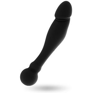 Black and Silver Karl (Black), gspot silikonové dildo