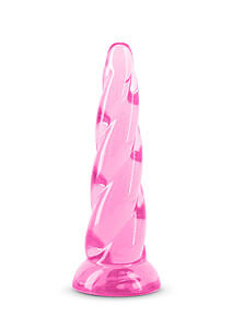 NS Novelties Fantasia Siren (Pink), čiré dildo s přísavkou