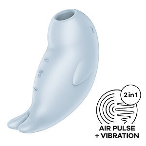Satisfyer Seal You Soon (Blue), stimulátor klitorisu