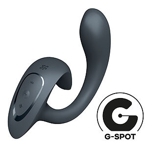 Satisfyer G for Goddess 1 (Grey), multi vibrátor na bod g