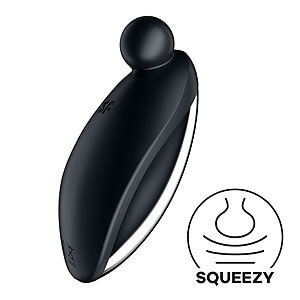 Satisfyer Spot On 2 (Black), přikládací vibrátor na klitoris