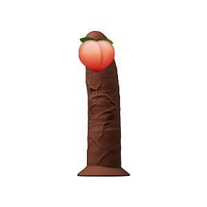 Amorelie UNCOVER Dawn Dildo 15,4 cm (Toffee), super realistické dildo