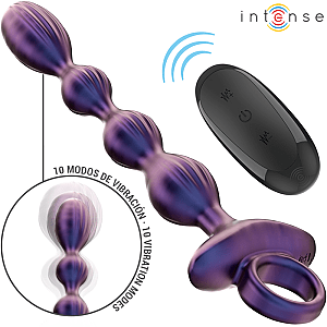 Intense Jackie Vibrating Anal Plug Model 1 Remote Control, anální vibrátor s dálkovým ovladačem