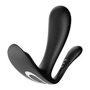 Satisfyer Top Secret+ APP (Black), vibrátor do kalhotek