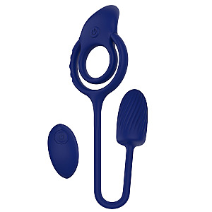 ToyJoy Fame The Thria Ultimate Couple Climaxer, párový vibrační kroužek s anální kulkou