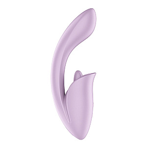 Satisfyer Tongue Expert (Lavender), duální jazykový stimulátor