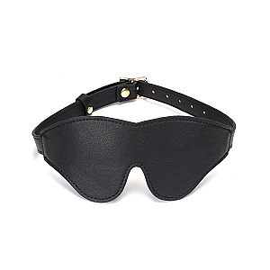 Liebe Seele Mossy Chic Leather Blindfold, luxusní kožená maska