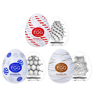 Tenga Egg Standard Set 2, sada masturbačních vajíček