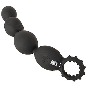 ANOS Flexible XL Anal Beads with Deep Vibrations, flexibilní anální kuličky s vibracemi