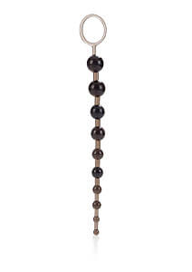Anal beads X-10 černé - anální kuličky
