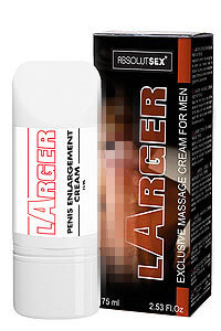 Larger (75 ml), krém na zvětšení penisu