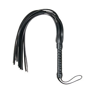 EasyToys Small Leather Flogger malý kožený bič