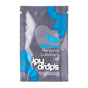 JoyDrops Natural (5 ml), lubrikační gel sáček