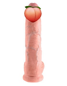 Pipedream King Cock 10" (25 cm) dildo s varlaty