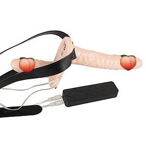 Strap-On Duo Vibrační připínací penis