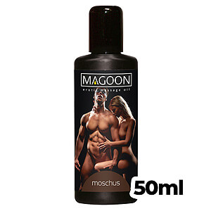 Magoon Moschus 50ml, masážní olej mošus