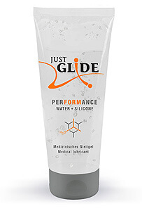 Just Glide Performance (200 ml), hybridní lubrikační gel na intimní použití