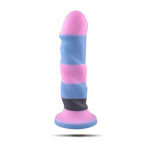 Toyz4Lovers REALISTIC COLOR GRACE - barevné dildo s přísavkou 17,5x4,7 cm