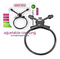 Adjustable Cockring - erekční kroužek černý