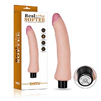 LoveToy REAL SOFTEE Vibrating Dildo 9