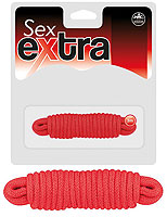 Sex Extra Bondage lano 3 m červené
