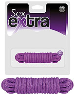 Sex Extra Bondage lano 3 m fialové